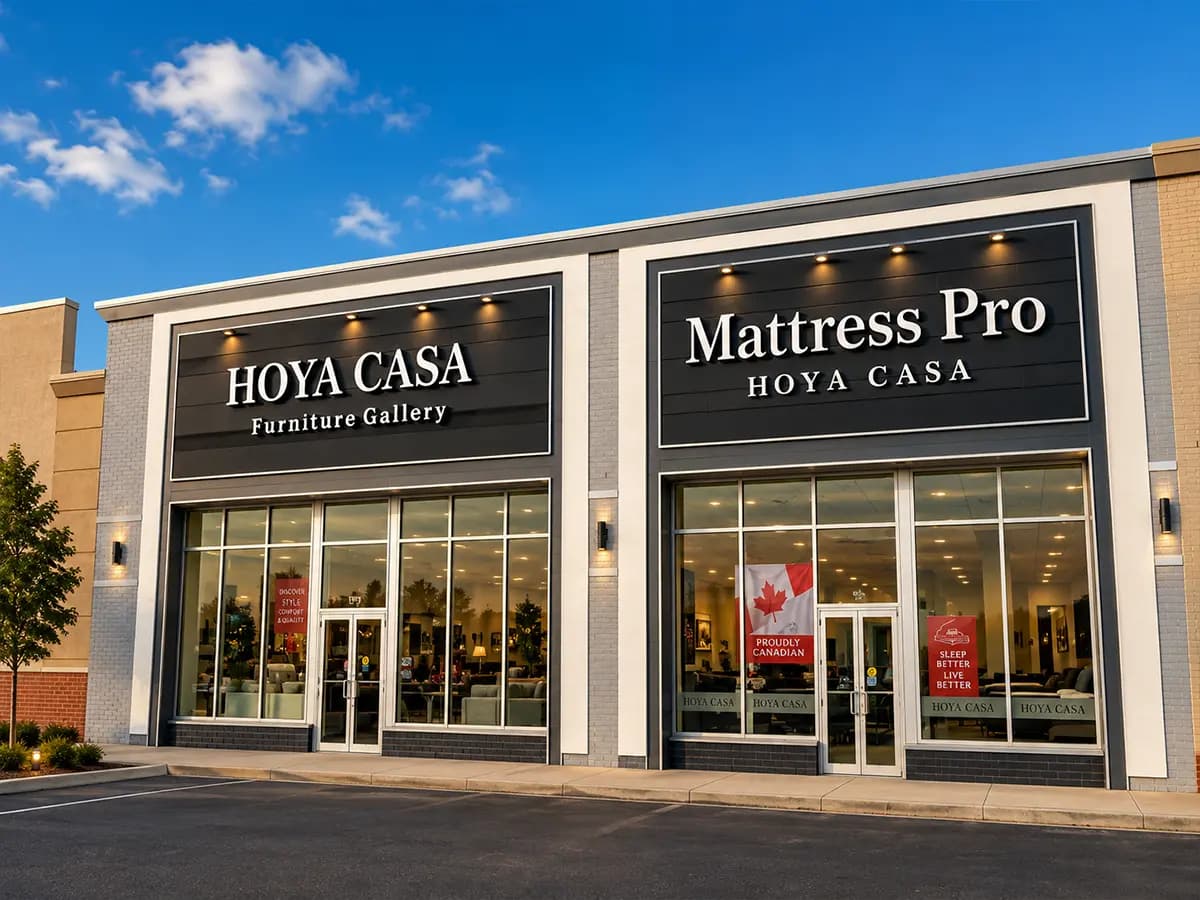 Hoya Casa building exterior with moulded banding and window surrounds